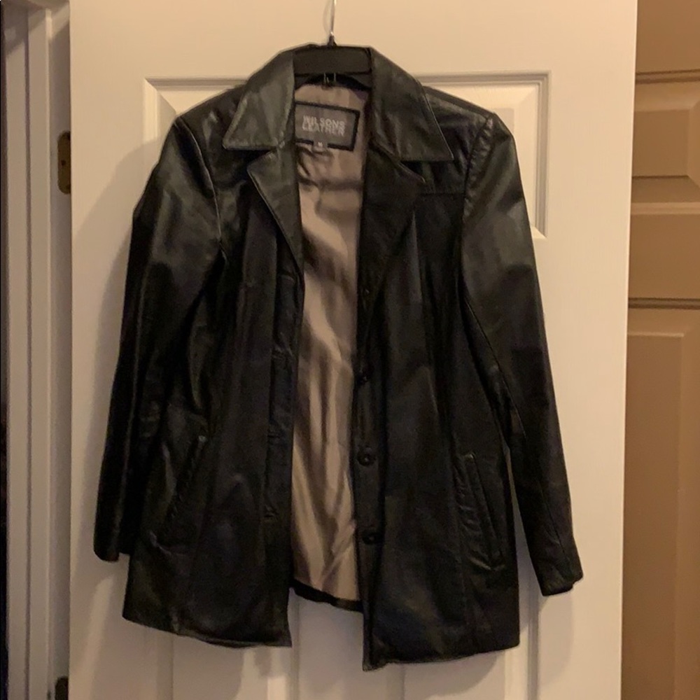 Wilson leather jacket like new